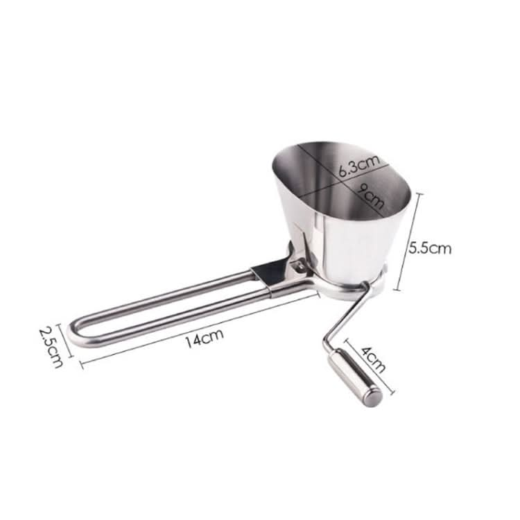 Stainless Steel Multi-Function Vegetable Chopper Herb Chopper Condiment Manual Coriander Chopper - Reluova