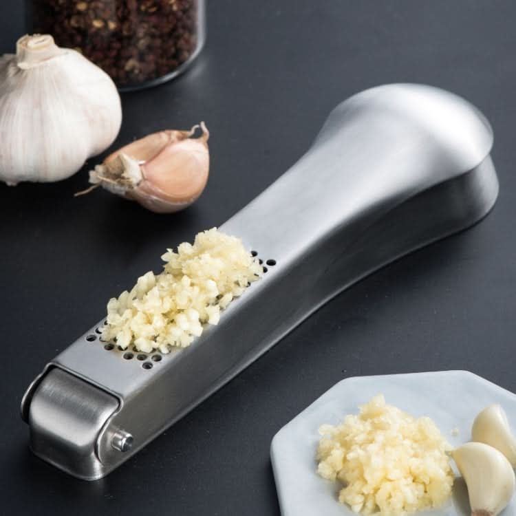 304 Stainless Steel Garlic Masher Ginger Garlic Manual Chopper-Reluova