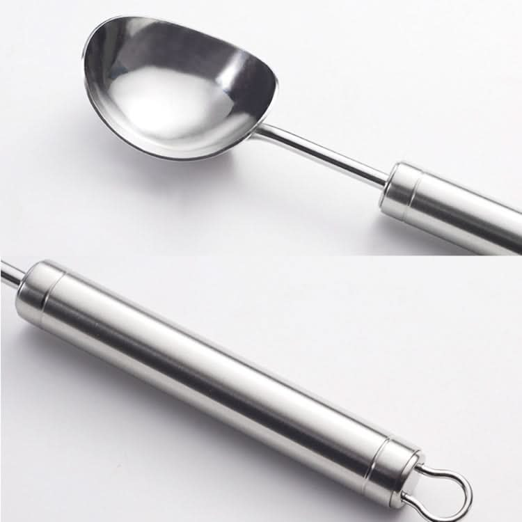 2 PCS 304 Stainless Steel Ice Cream Spoon Dessert Spoon Ice-Cream Scoop - Reluova