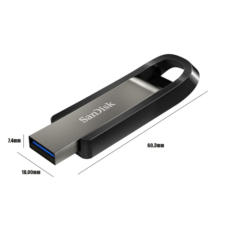 SanDisk CZ810 High Speed USB 3.2 Metal Business Encrypted Solid State Flash Drive