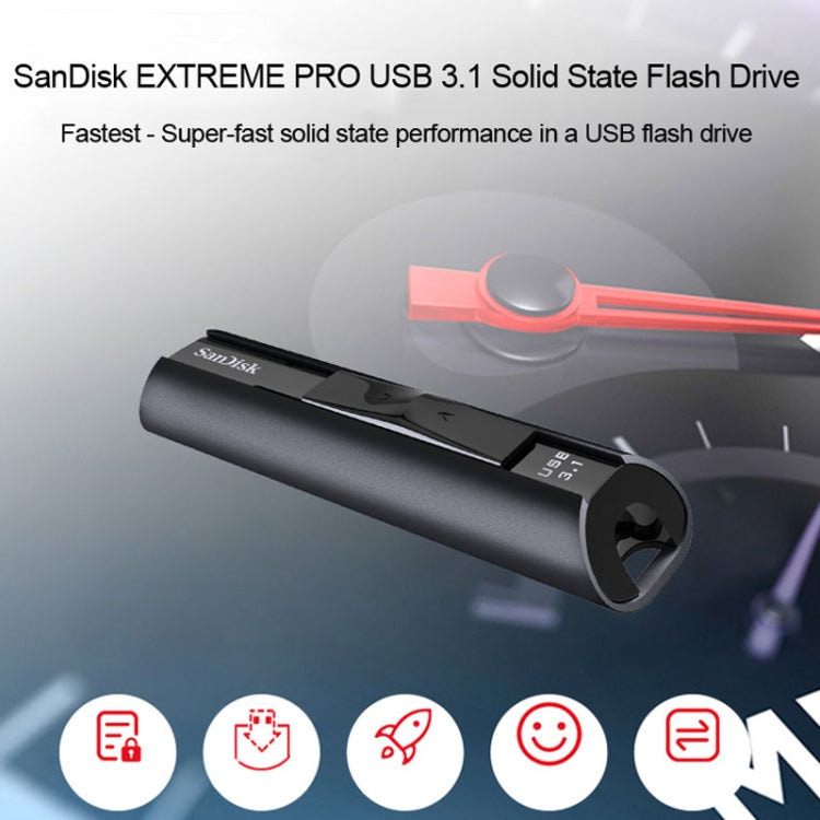 SanDisk CZ880 High Speed Metal USB 3.1 Business Encrypted Solid State Flash Drive U Disk My Store