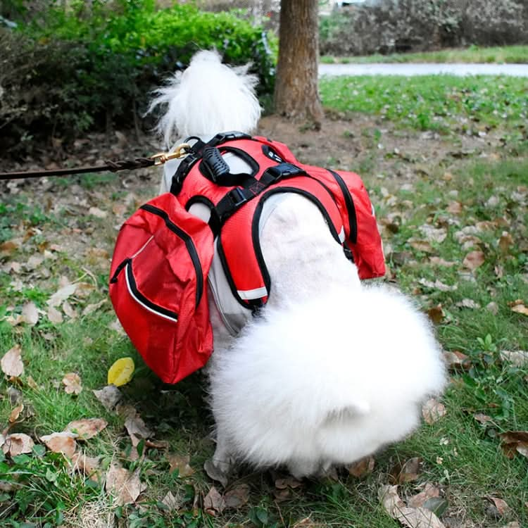 Pet Chest Backpack Multifunctional Outdoor Detachable Backpack For Dogs with Leash - Reluova