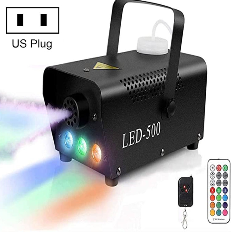 ZQ-B317 500W LED Full Color Remote Control Fog Machine Color Smoke Generator Stage Lighting Bar Lighting My Store