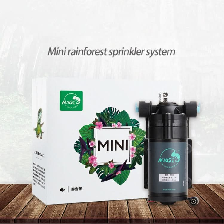 MIUS Simulated Rainfall Rainforest Ecological Mini Spray Atomization Humidification Pump, CN Plug - Reluova