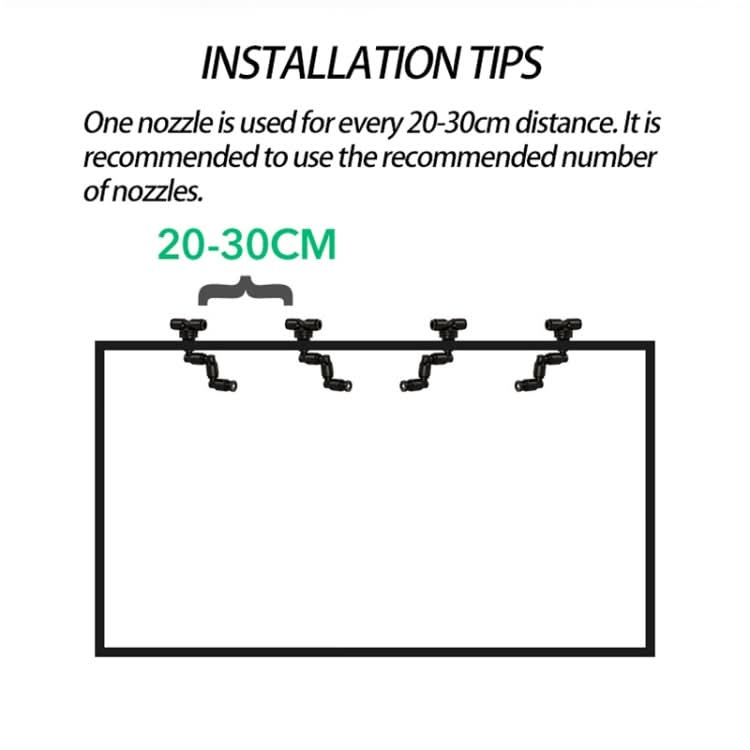 MIUS Simulated Rainfall Rainforest Ecological Mini Spray Atomization Humidification Pump, CN Plug - Reluova