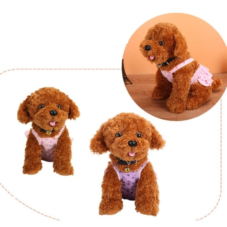 Menstrual Physiological Pants For Pet Dog Polka Dot Skirt And Bib Physiological Pants - Reluova