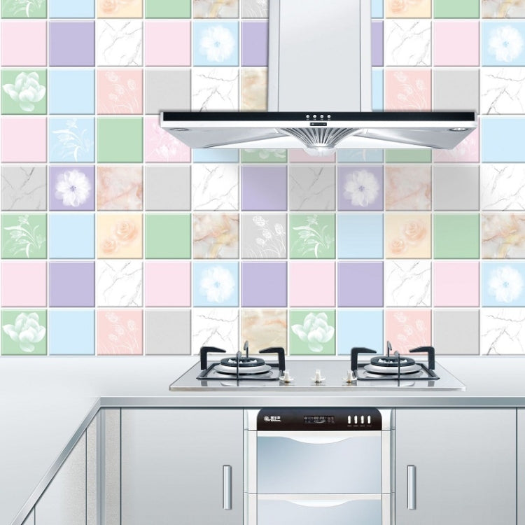 Kitchen Anti-Smoke Tile Wall Stickers Stove Wallpaper My Store