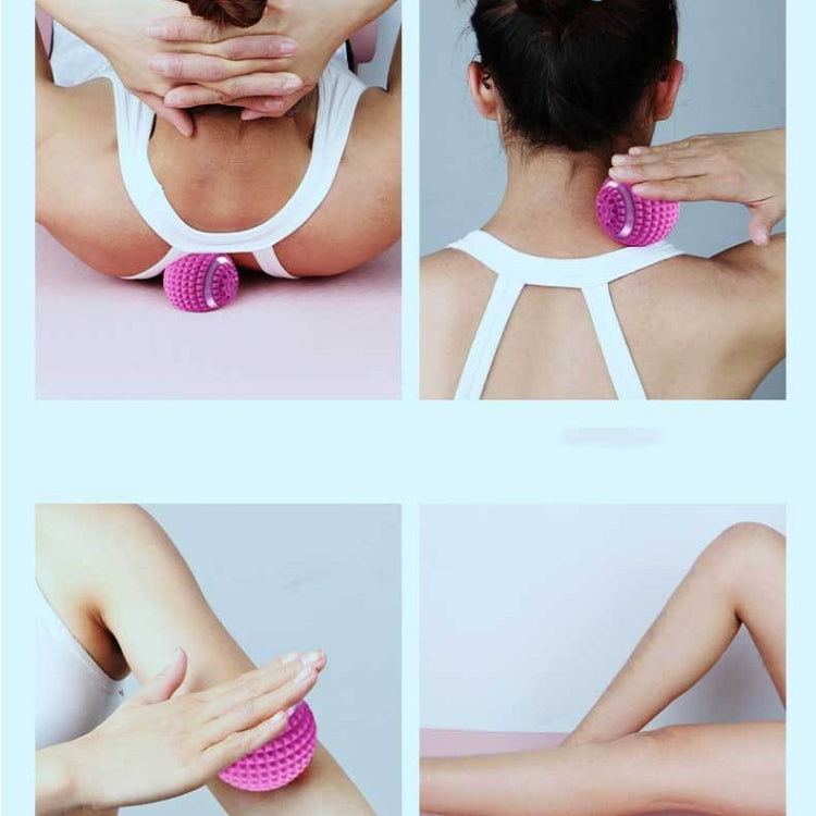 Yoga Ball Electric Massage Ball Handheld Silicone Ball