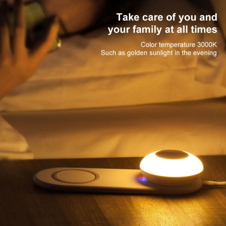 VN003 Multifunctional Wireless Charging LED Desk Lamp Separate Magnetic Touch Dimming Night Light