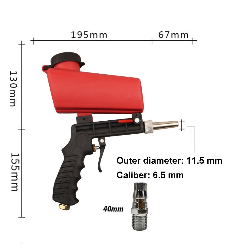 7090 Small Handheld Pneumatic Sandblasting Power Tool Accessories My Store