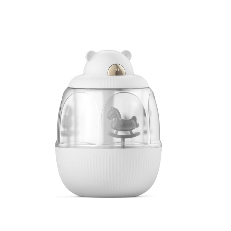 MJ010 USB Air Humidifier Home Small Bedroom Desktop Carousel Air Humidifier with Music Box Reluova