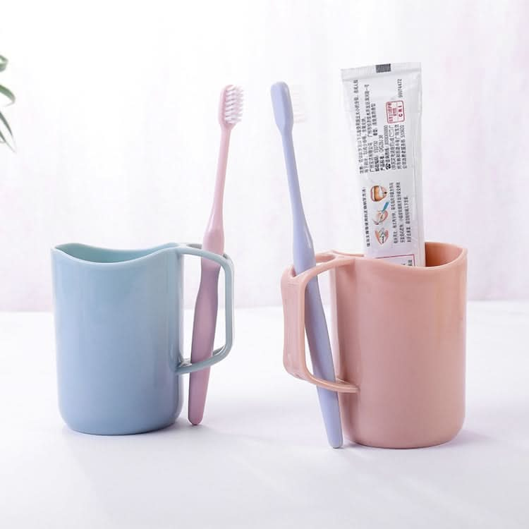 Mouthwash Cup Home Simple Toothbrushing Cup Portable Tooth Cylinder Bucket,Random Color Delivery