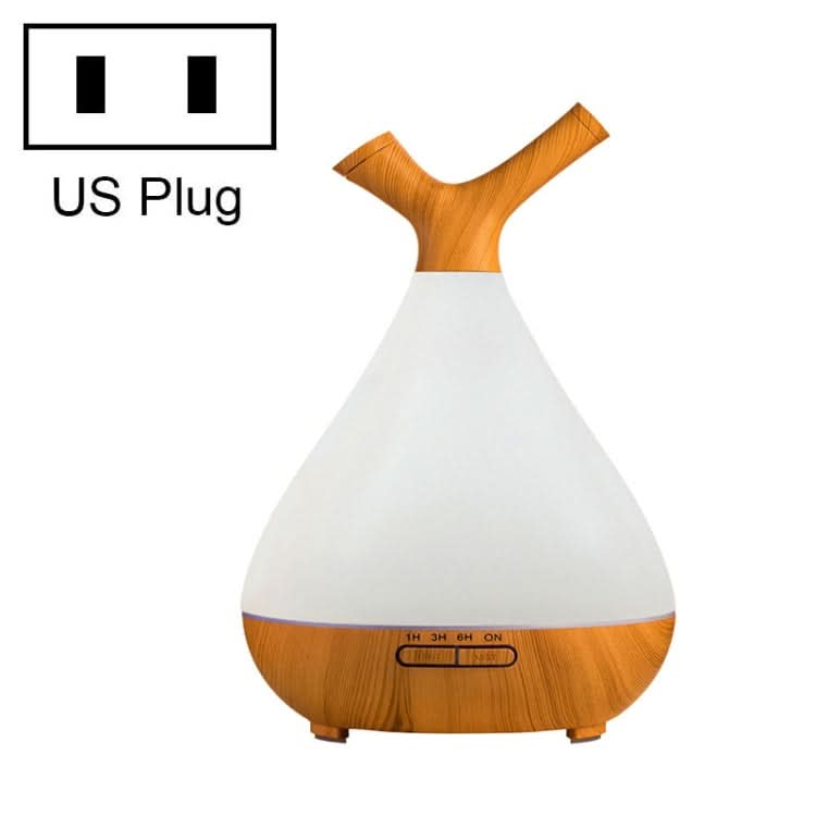 YCTA-008 Household Mute Small Wood Grain Colorful Light Aroma Diffuser Night Tree Air Humidifier Reluova