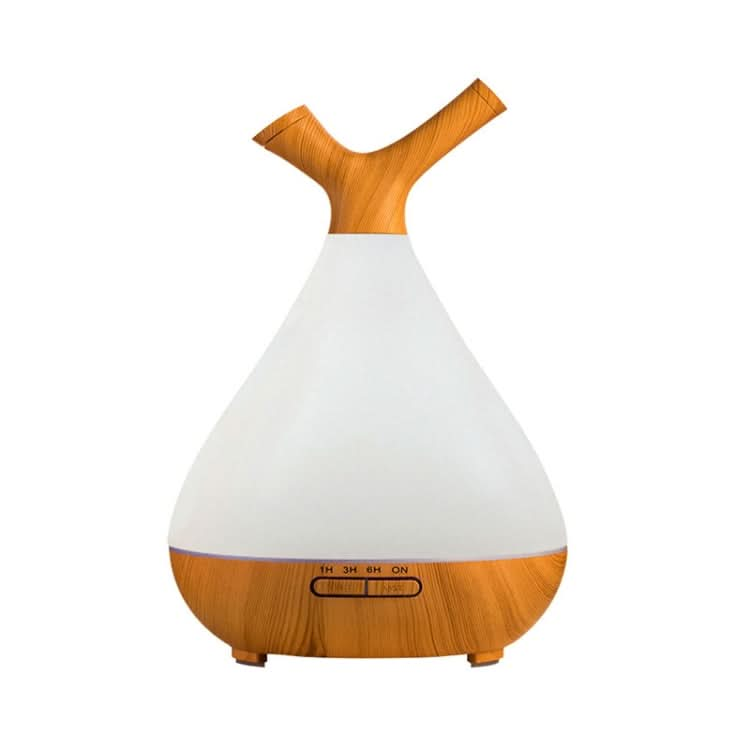 YCTA-008 Household Mute Small Wood Grain Colorful Light Aroma Diffuser Night Tree Air Humidifier