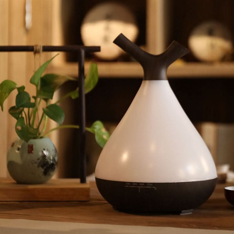 YCTA-008 Household Mute Small Wood Grain Colorful Light Aroma Diffuser Night Tree Air Humidifier