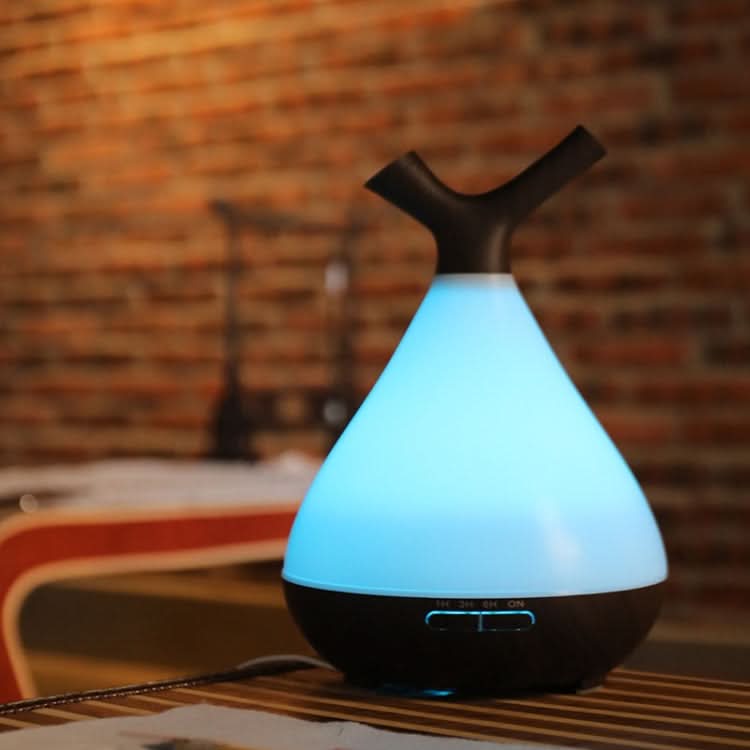 YCTA-008 Household Mute Small Wood Grain Colorful Light Aroma Diffuser Night Tree Air Humidifier Reluova