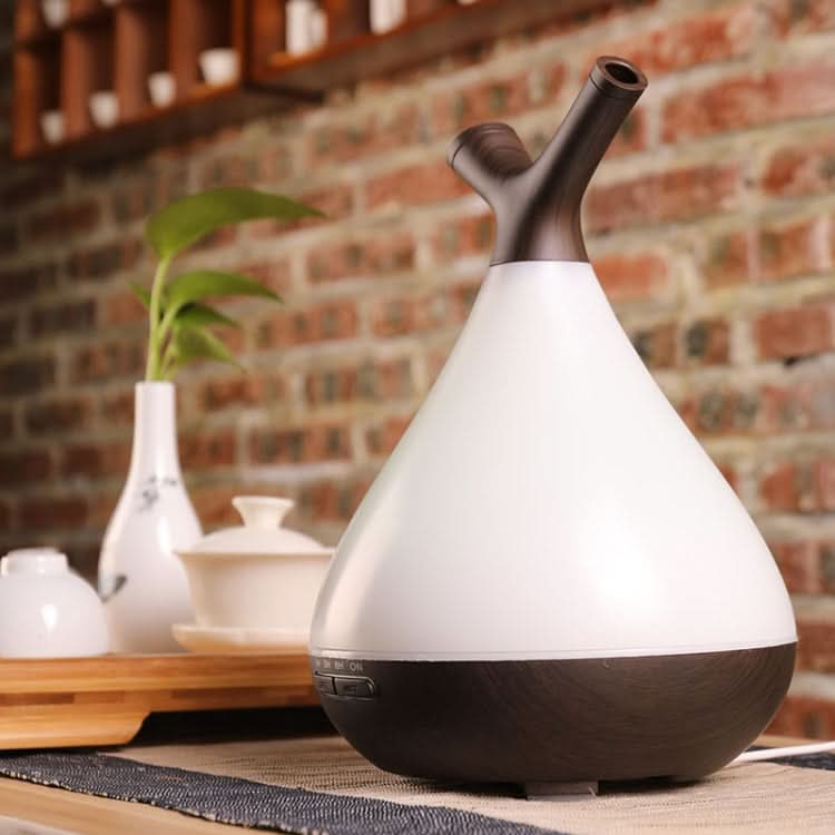 YCTA-008 Household Mute Small Wood Grain Colorful Light Aroma Diffuser Night Tree Air Humidifier