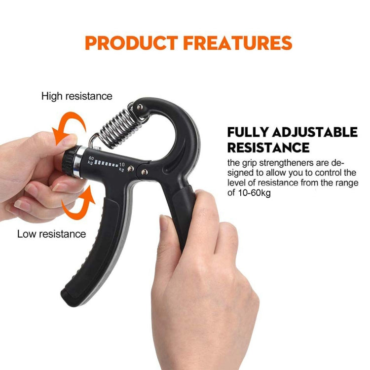 5 In 1 Counting Grip Device Fitness Adjustment Grip Device  Finger Trainer Set Reluova