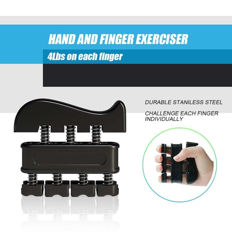 5 In 1 Counting Grip Device Fitness Adjustment Grip Device  Finger Trainer Set Reluova