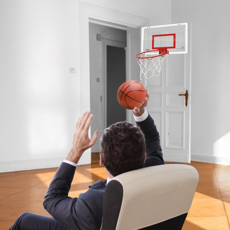 Children Basketball Stand Transparent Wall-Mounted Basketball Board Reluova