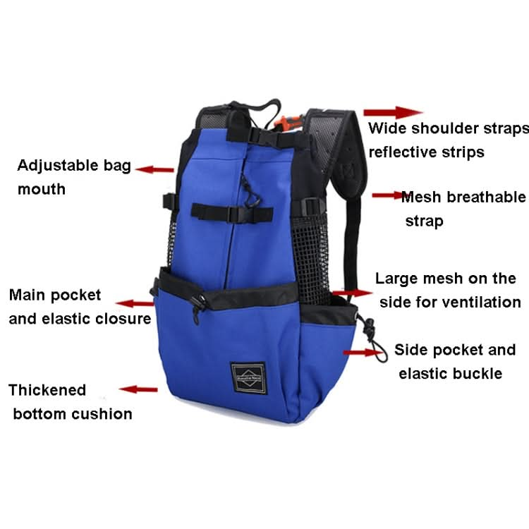 Ventilated And Breathable Washable Pet Portable Backpack - Reluova