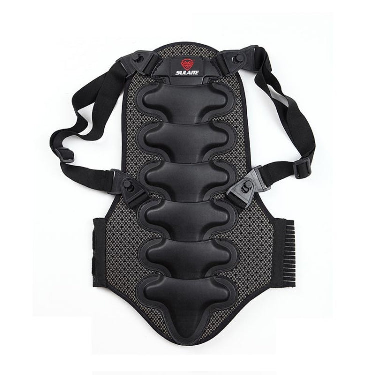 SULAITE Ski Thickening Outdoor Sports Spine Protection Detachable Fits The Human Body Thickening Protective Gear