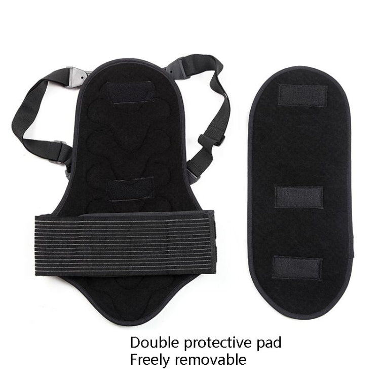 SULAITE Ski Thickening Outdoor Sports Spine Protection Detachable Fits The Human Body Thickening Protective Gear Reluova