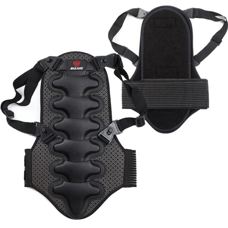 SULAITE Ski Thickening Outdoor Sports Spine Protection Detachable Fits The Human Body Thickening Protective Gear