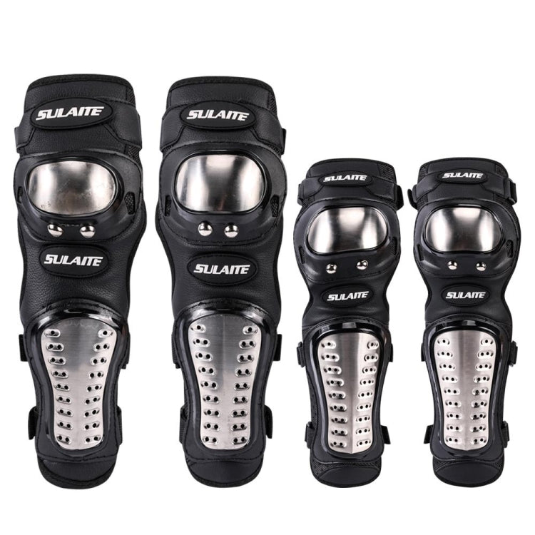 SULAITE GT341 Motorcycle Stainless Steel Knee Pads Elbow Pads Off-Road Cycling Racing Anti-Fall Sports Protective Gear ÎҵÄÉ̵ê