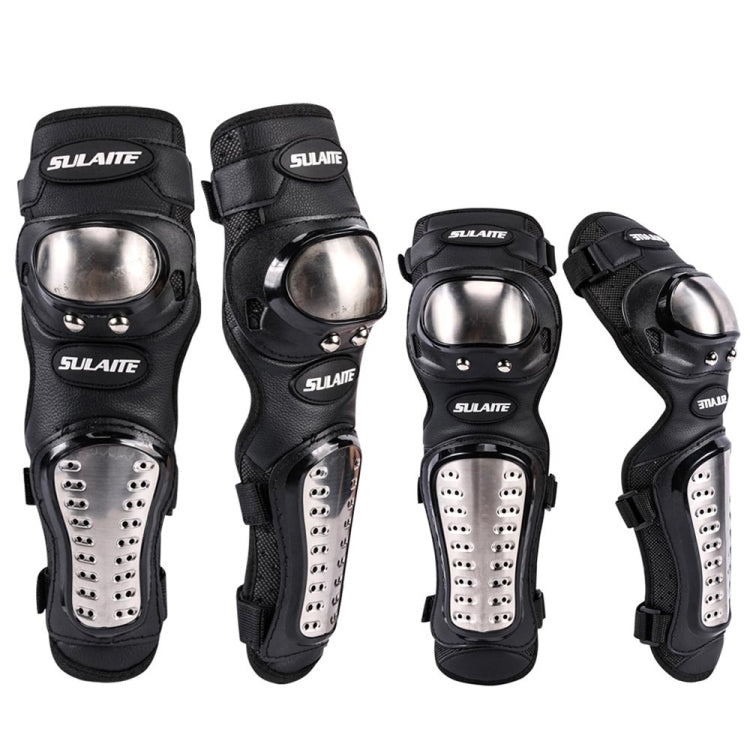 SULAITE GT341 Motorcycle Stainless Steel Knee Pads Elbow Pads Off-Road Cycling Racing Anti-Fall Sports Protective Gear ÎҵÄÉ̵ê