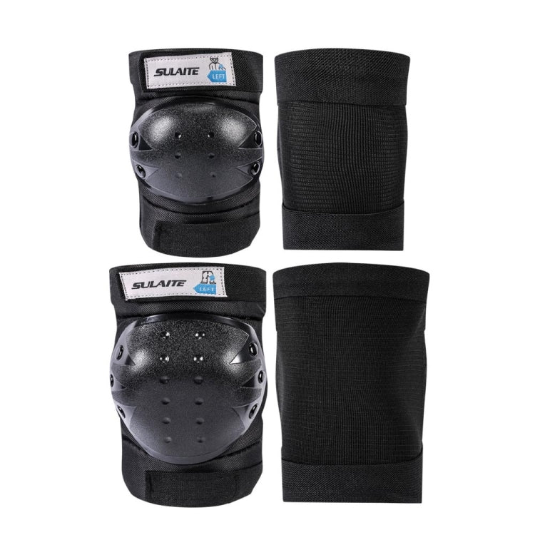 SULAITE 4 In 1 Outdoor Sports Knee Pads + Elbow Pads Set Off-Road Sports Protective Gear Reluova