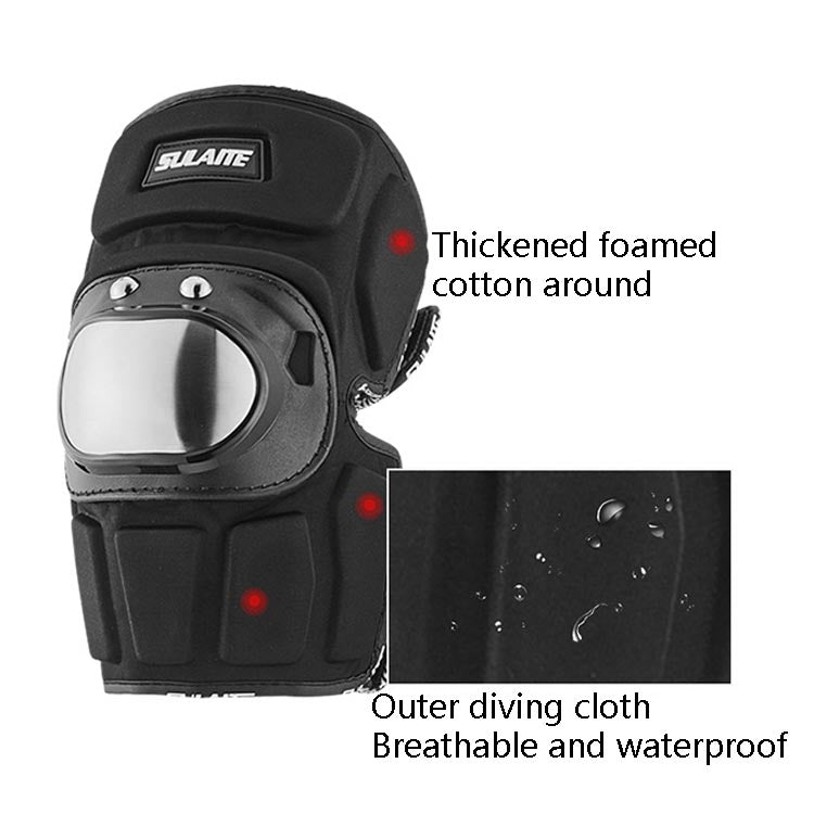 SULAITE Motorcyclist Stainless Steel  Windproof Shockproof Outdoor Sports Protective Gear ÎҵÄÉ̵ê