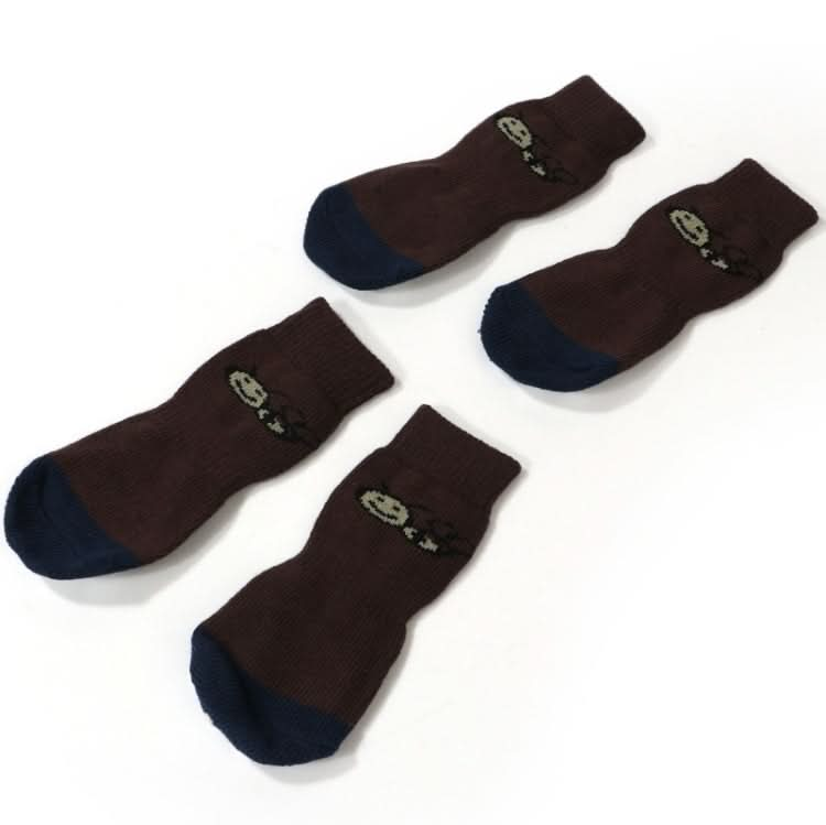 Pet Socks Cotton Anti-Scratch Breathable Foot Cover - Reluova