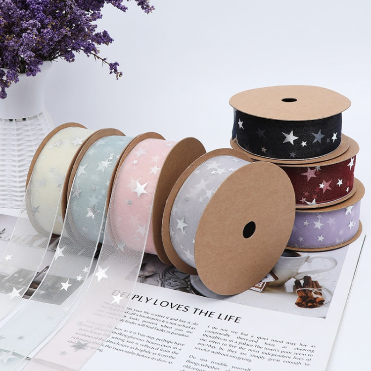 Star Ribbon Wedding Floral Packaging Ribbon