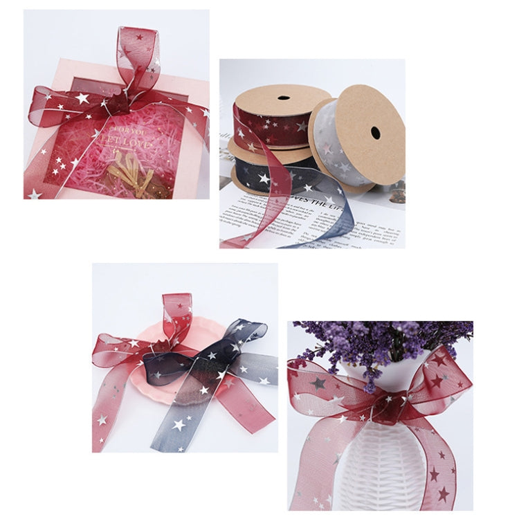 Star Ribbon Wedding Floral Packaging Ribbon