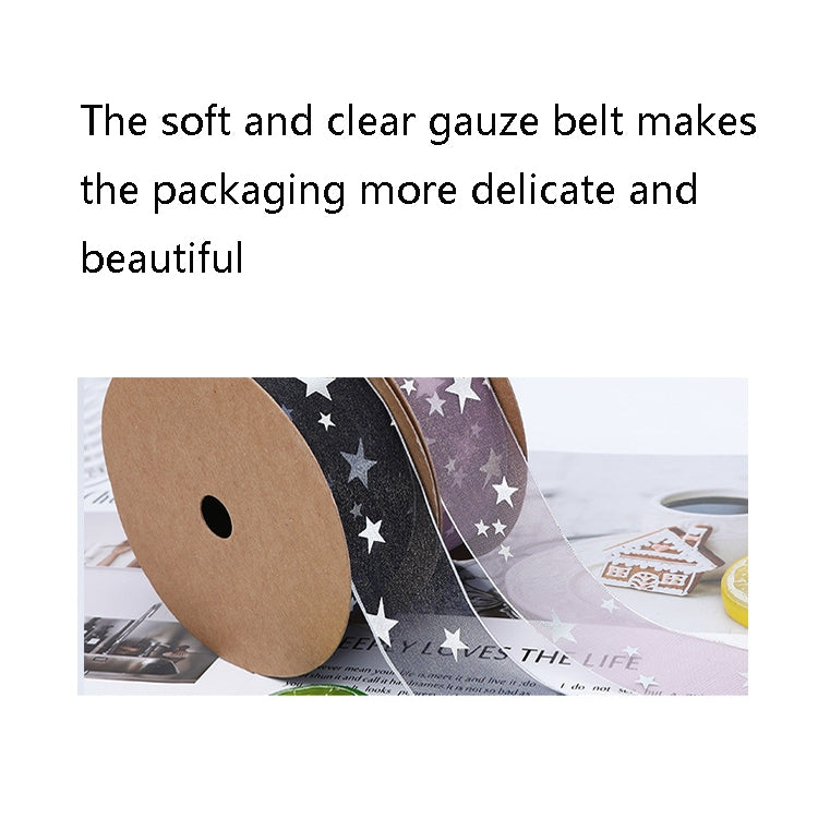 Star Ribbon Wedding Floral Packaging Ribbon