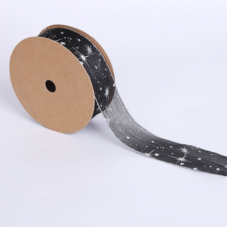 Starry Sky Yarn Ribbon Gift Box Packaging Bow Tie Ribbon