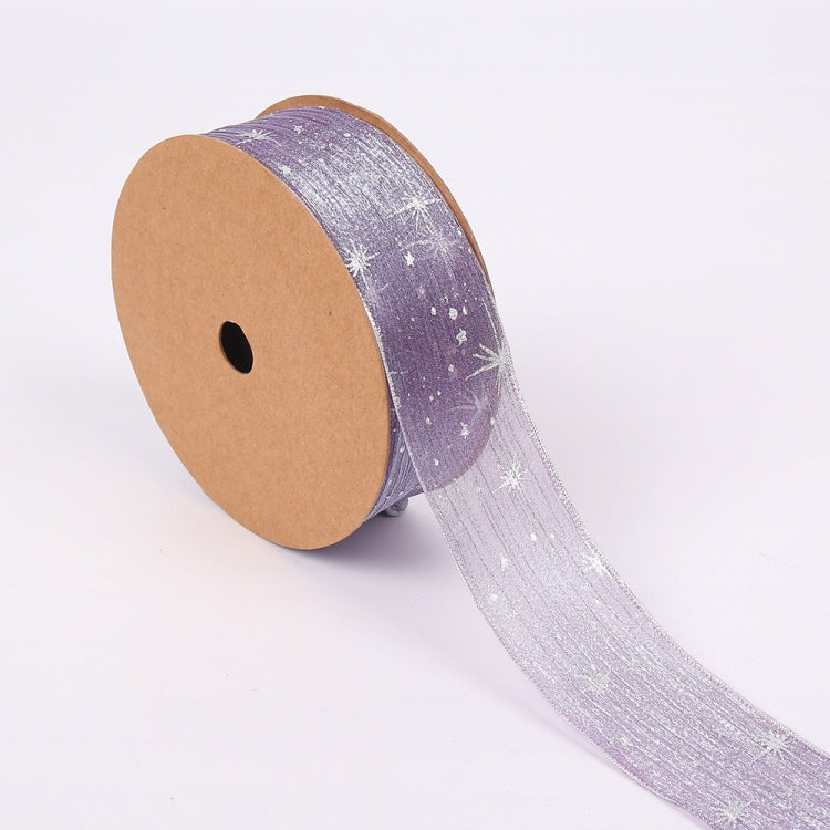 Starry Sky Yarn Ribbon Gift Box Packaging Bow Tie Ribbon