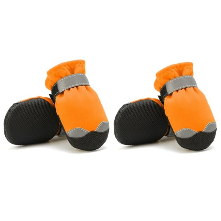 Pet Waterproof Non-Slip Wear-Resistant Snow Boots Four Seasons Dog Shoes - Reluova