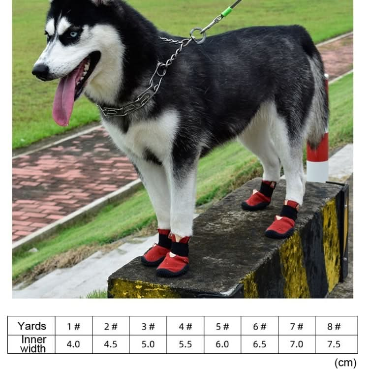 HCPET Non-Slip Wear-Resistant Pet Shoes Four Seasons Breathable Dog Shoes - Reluova