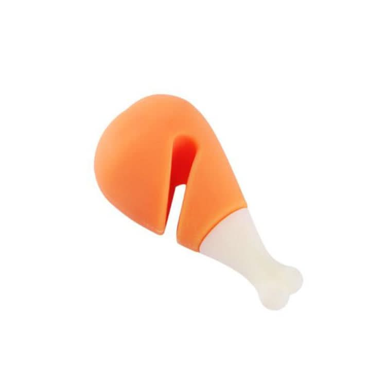 Chicken Leg Shaped Pot Lid Anti-Overflow Device Silicone Pot Lid Elevated Anti-Overflow Gadget - Reluova