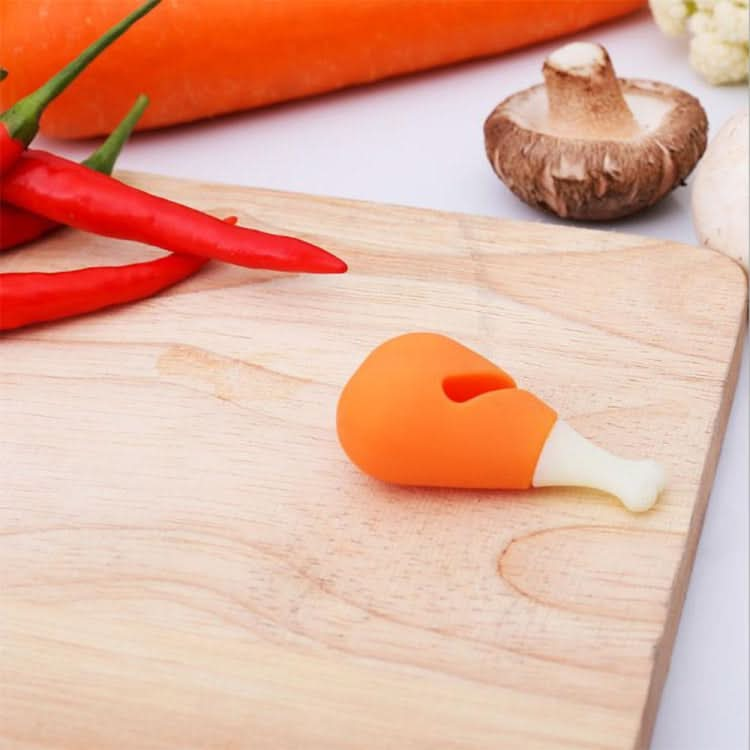 Chicken Leg Shaped Pot Lid Anti-Overflow Device Silicone Pot Lid Elevated Anti-Overflow Gadget - Reluova