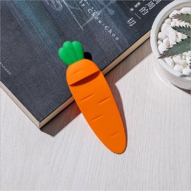 Carrot Shape Bookmark Fun Reading Book Page Folder Pager Reluova