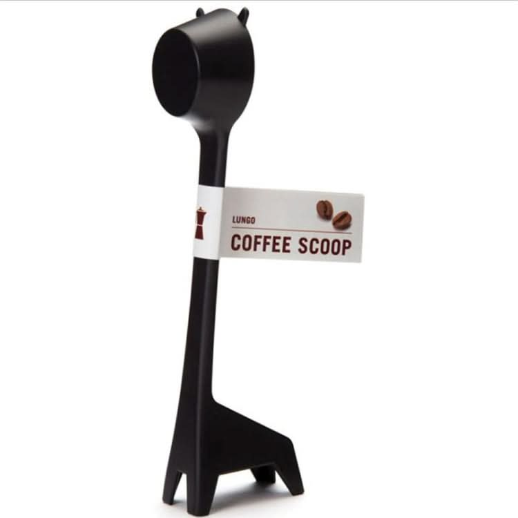 5 PCS Cartoon Giraffe Shape Coffee Spoon Coffee Bean Powder Quantitative Spoon Metering Plastic Spoon-Reluova