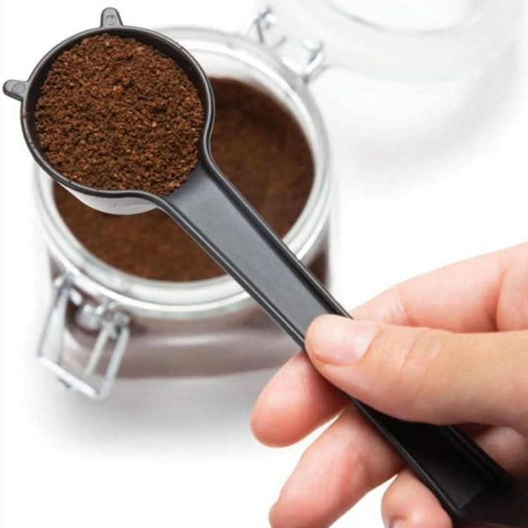 5 PCS Cartoon Giraffe Shape Coffee Spoon Coffee Bean Powder Quantitative Spoon Metering Plastic Spoon-Reluova