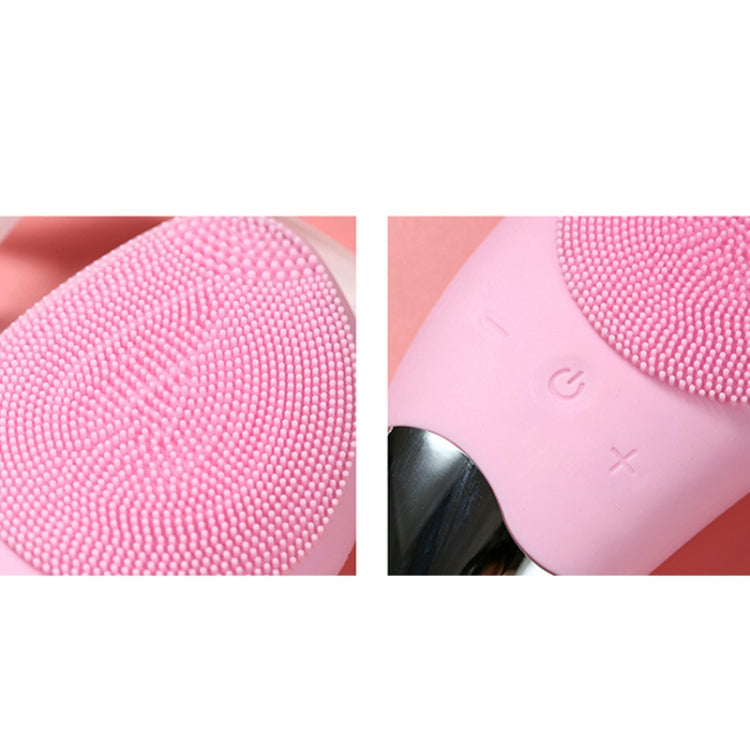 Ultrasonic Vibration Facial Cleansing Apparatus Multifunctional Electric Facial Washing Brush