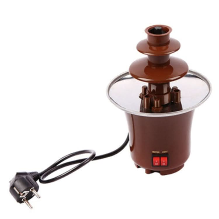 Mini Fountain Creative Design Chocolate Heating Fondue Machine Reluova