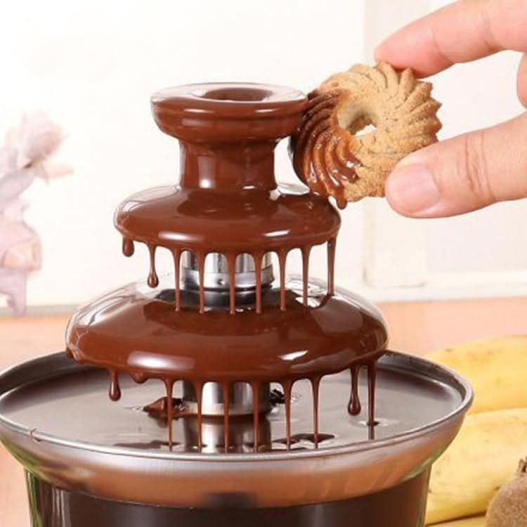 Mini Fountain Creative Design Chocolate Heating Fondue Machine Reluova