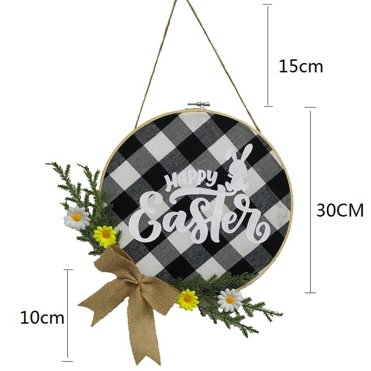 Home Decorations Easter Wreath Shooting Props Wreath Door Hanging