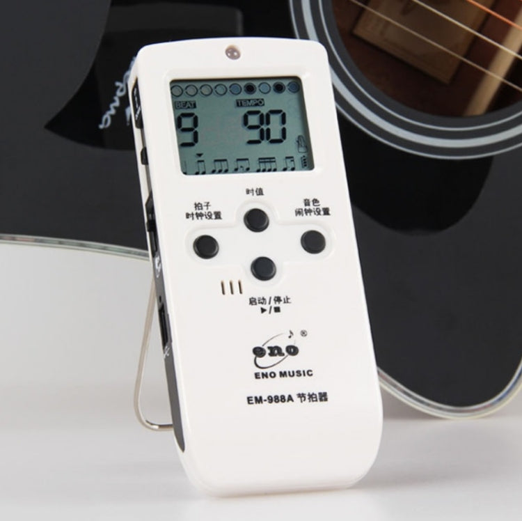 ENO EM-988A Electronic Vocal Rechargeable Metronome For Piano/Guitar/Drum/Guzheng/Violin